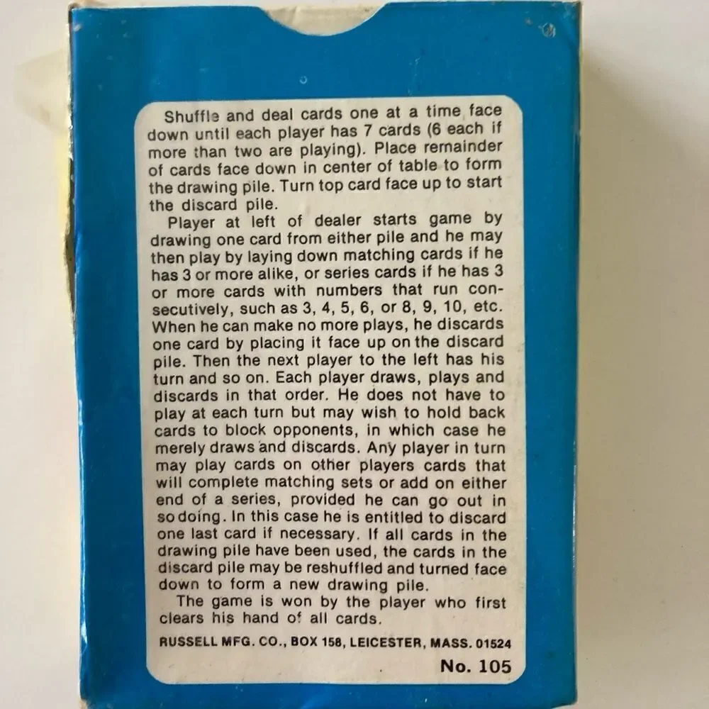 Vintage 1977 Flash Card Game Super Hero